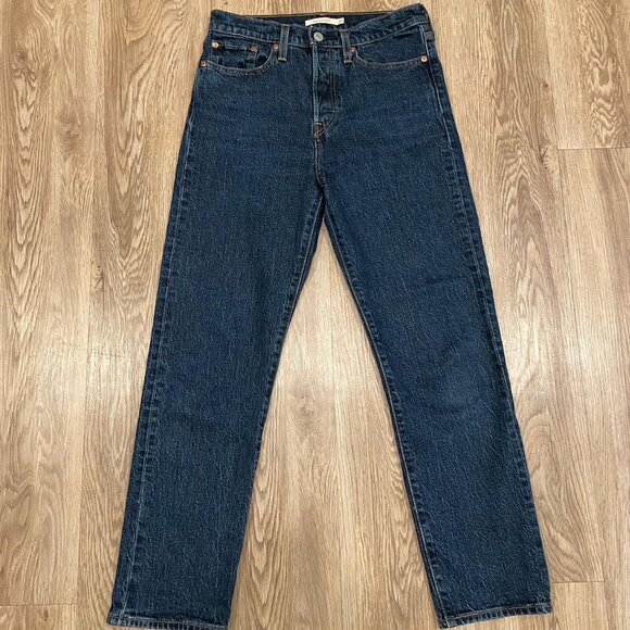 LEVI'S | Dark Wash "Wedgie" Jeans - Size 27 - Picture 1 of 3